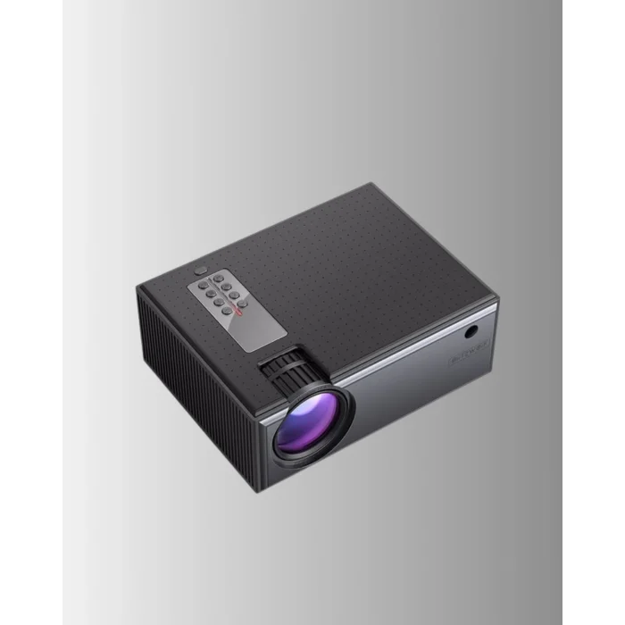 BUĞZ Full HD Destekli Taşınabilir Projeksiyon Cihazı – HDMI, USB, VGA Girişli, Uzaktan Kumandalı