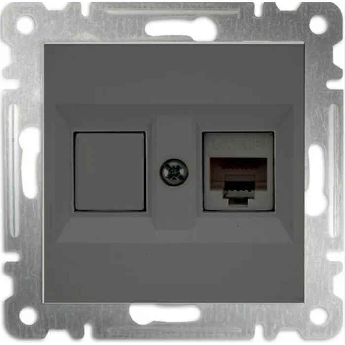  Füme CAT6 Boş Data Prizi