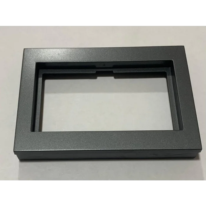  Füme İkili Topraklı Priz Çerçevesi Grano - Priz ve Anahtar İçin Uyumlu Çerçeve