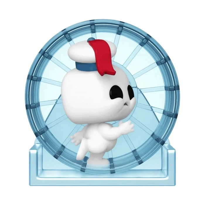  Funko POP Deluxe Ghostbusters - Mini Puft in Hamster Wheel