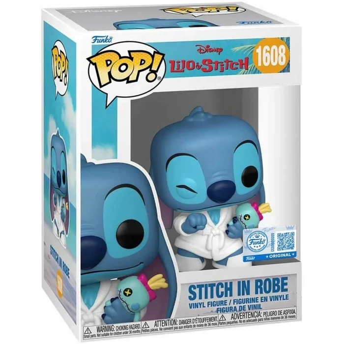 BUĞZ Funko POP Disney: Lilo . Stitch - Stitch in Robe Special Edition