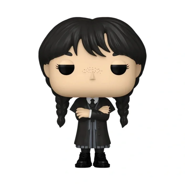 BUĞZ Funko POP TV: The Addams Family Wednesday Addams (Black Coat)