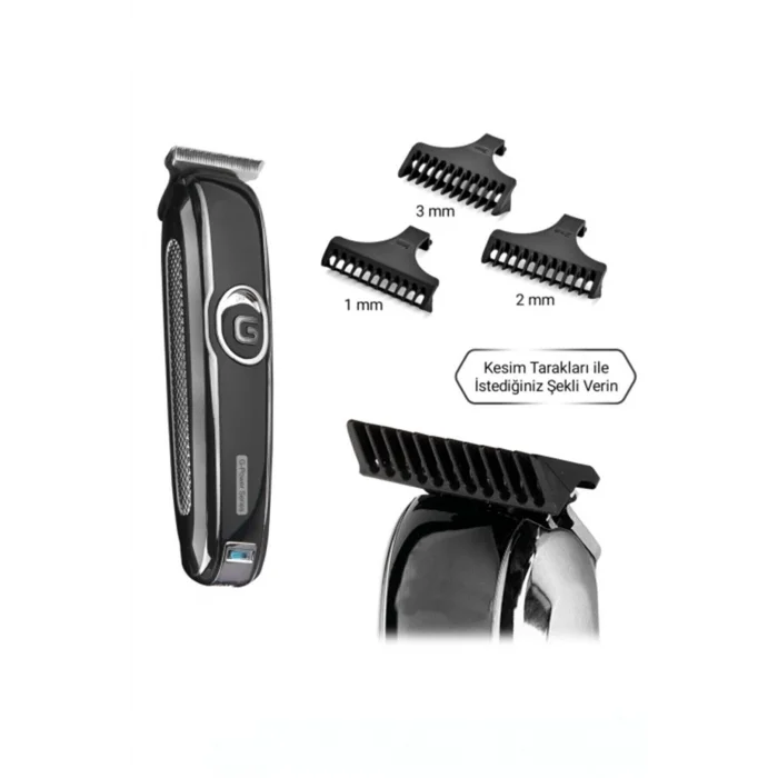BUĞZ G Power Şarjlı Traş Makinesi Sakal Ense Vucüt Kılı Tıraş Makinası