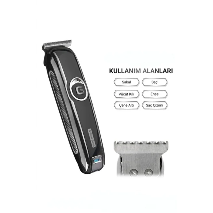 BUĞZ G Power Şarjlı Traş Makinesi Sakal Ense Vucüt Kılı Tıraş Makinası
