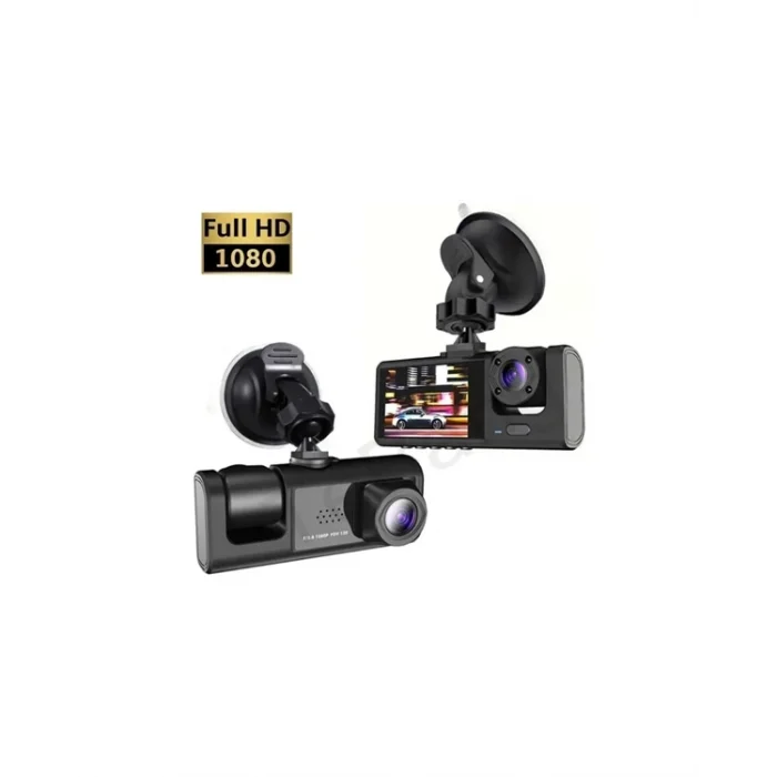  G-Sensör ve Hareket Algılama Destekli 1080p Araç İçi Güvenlik Kamerası