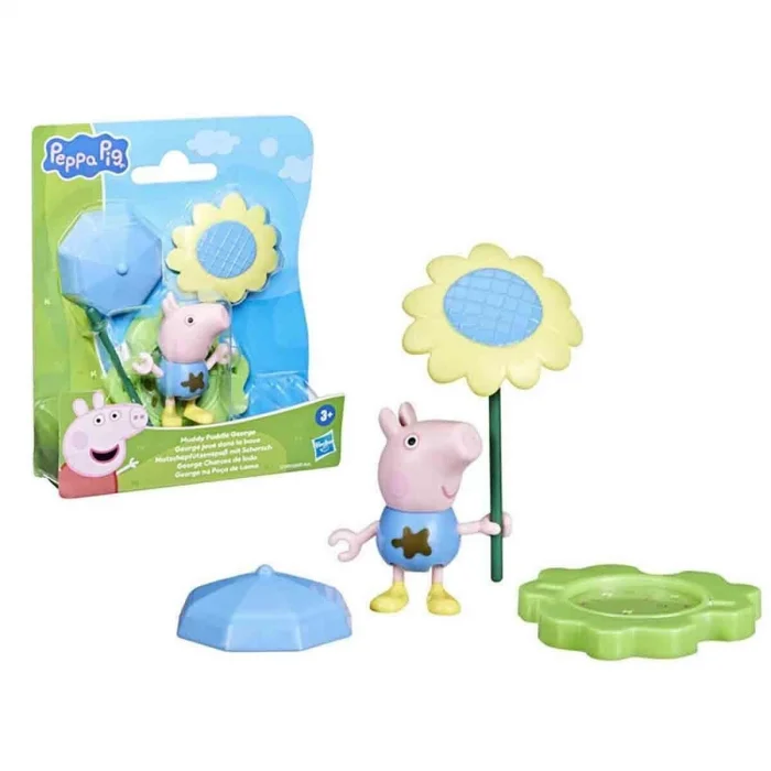 BUĞZ G0495 Peppa Pig Muddy Puddle Arkadaşlar Tekli Figür +3 yaş