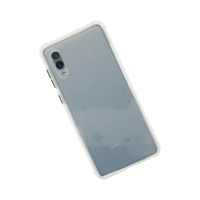BUĞZ Galaxy A02 Kılıf Miami Şeffaf Silikon - Şeffaf