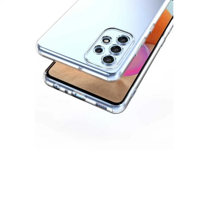 BUĞZ Galaxy A32 Kılıf Lüx Şeffaf Silikon