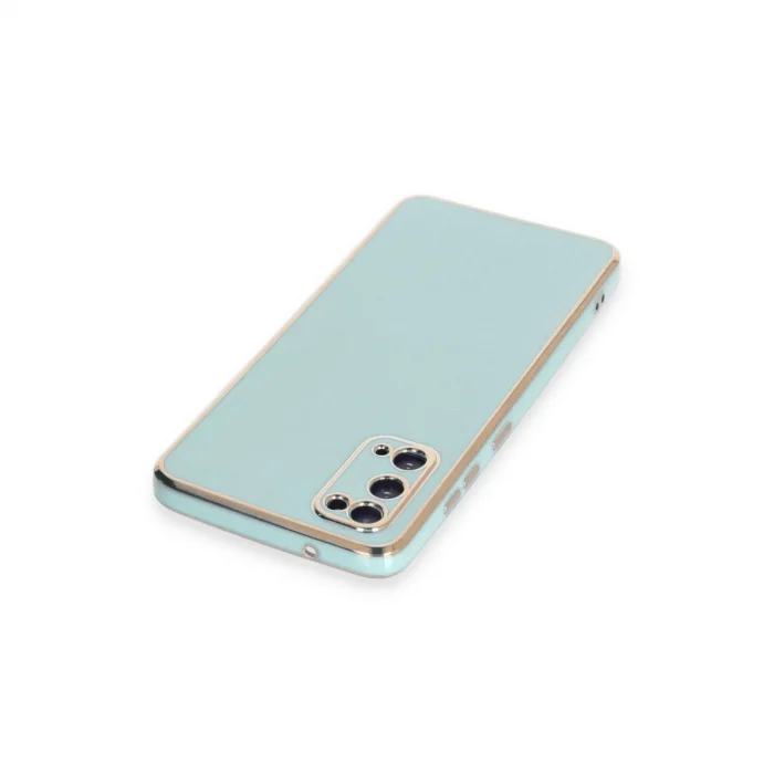 BUĞZ Galaxy S20 Kılıf Volet Silikon - Açık Yeşil
