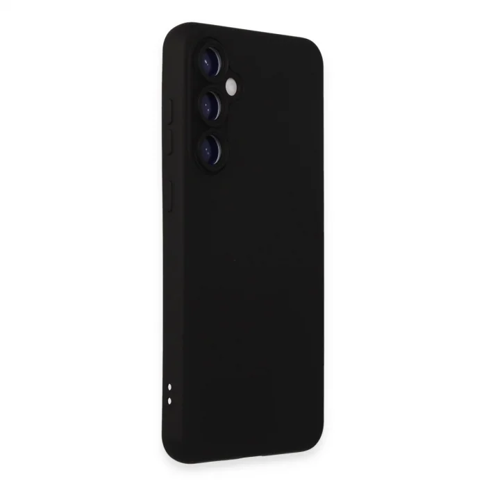 BUĞZ Galaxy S23 Fe Kılıf Nano İçi Kadife Silikon - Siyah