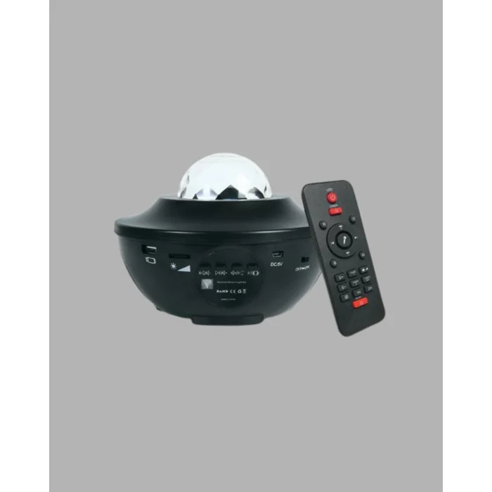 BUĞZ Galaxy Yıldız Projektör Çok Renkli Ayarlı Parlaklık Uzay Atmosfer Işığı - Lisinya