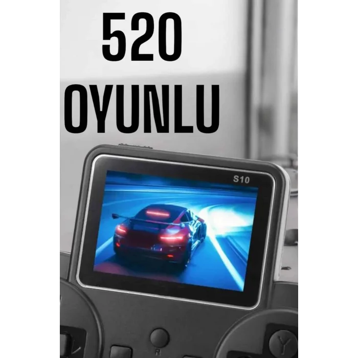 BUĞZ Gamepad 520 Oyunlu TV Uyumlu Retro Oyun Konsolu