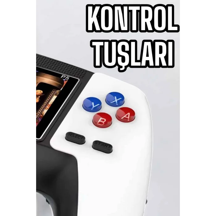 BUĞZ Gamepad 520 Retro Oyunlu Taşınabilir El Konsolu Atari