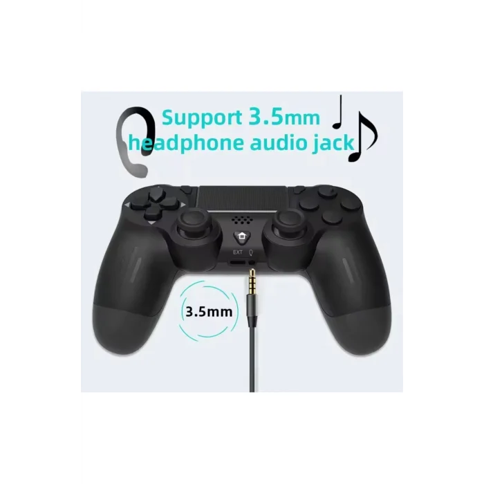 BUĞZ Gamepad Bluetooth bağlantılı siyah Playstation 4 uyumlu 1 yıl garantili kablolu kablosuz