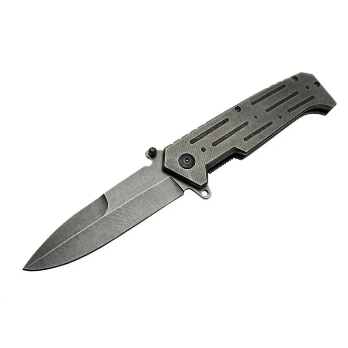 BUĞZ Gb B033a Eskitme Kamp Çakı 22 Cm - Metal Sap, Otomatik