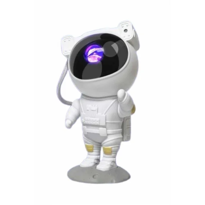 BUĞZ Gece Lambası Astronot Bluetooth Hoparlörlü Galaksi Işık Projektörü
