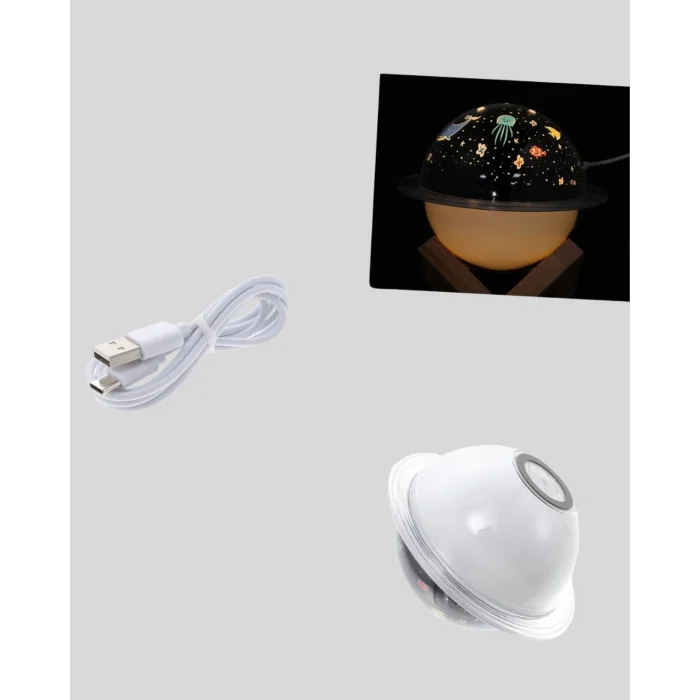 BUĞZ Gece lambası özellikli taşınabilir nemlendirici ve aromaterapi cihazı USB girişli