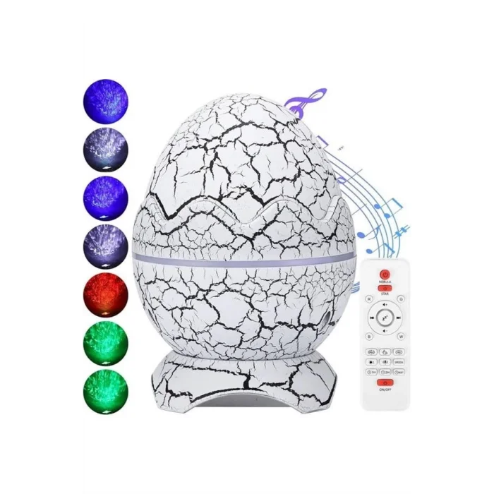  Gece Lambası Yumurta Işık Speaker Yeni Nesil Dinozor Yumurtası Görünümlü