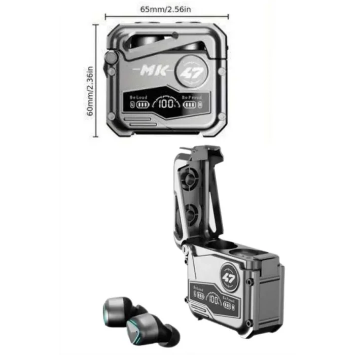  Gecikme Önleyici Oyuncu Kulaklığı Bluetooth Bağlantılı ANC Özelliği 5.0 Bluetooth