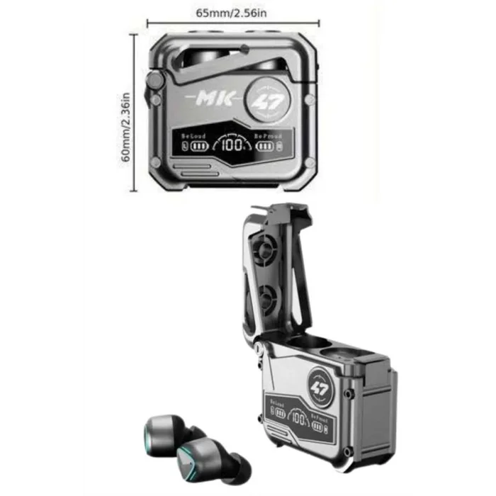 BUĞZ Gecikme Önleyici Oyuncu Kulaklığı Bluetooth Bağlantılı ANC Özelliği 5.0 Bluetooth - BUĞZ