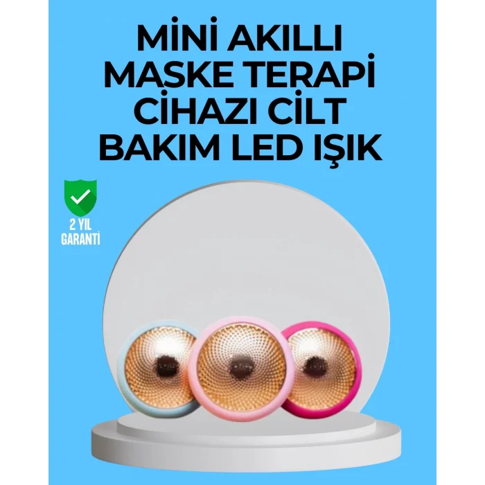 Gelişmiş LED ve Termoterapi Teknolojili UFO Mini Cilt Yenileyici