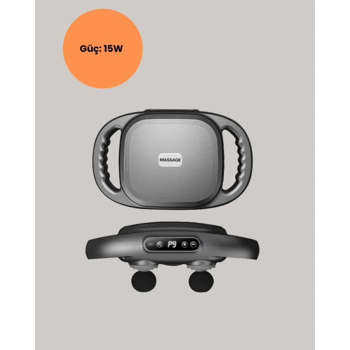 BUĞZ Geliştirilmiş 6 Başlıklı Şarjlı Masaj Aleti 2000 mAh Derin Doku Masajı