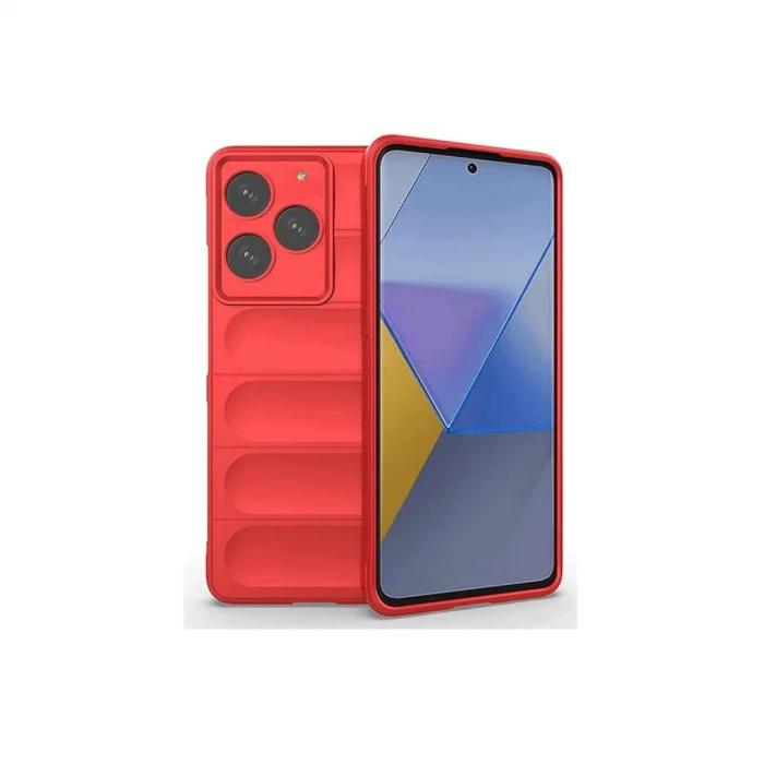 BUĞZ General Mobile Era 50 Kılıf Optimum Silikon - Kırmızı