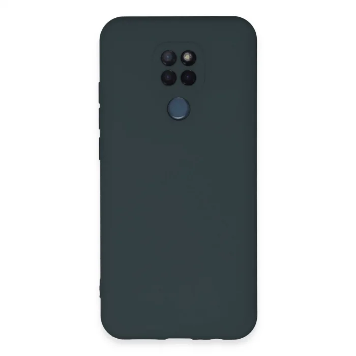 BUĞZ General Mobile Gm 20 Kılıf Nano İçi Kadife Silikon - Koyu Yeşil