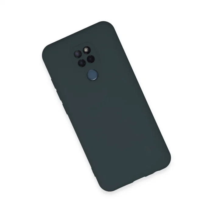 BUĞZ General Mobile Gm 20 Kılıf Nano İçi Kadife Silikon - Koyu Yeşil