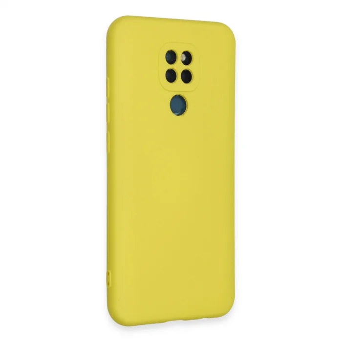 BUĞZ General Mobile Gm 20 Kılıf Nano İçi Kadife Silikon - Sarı