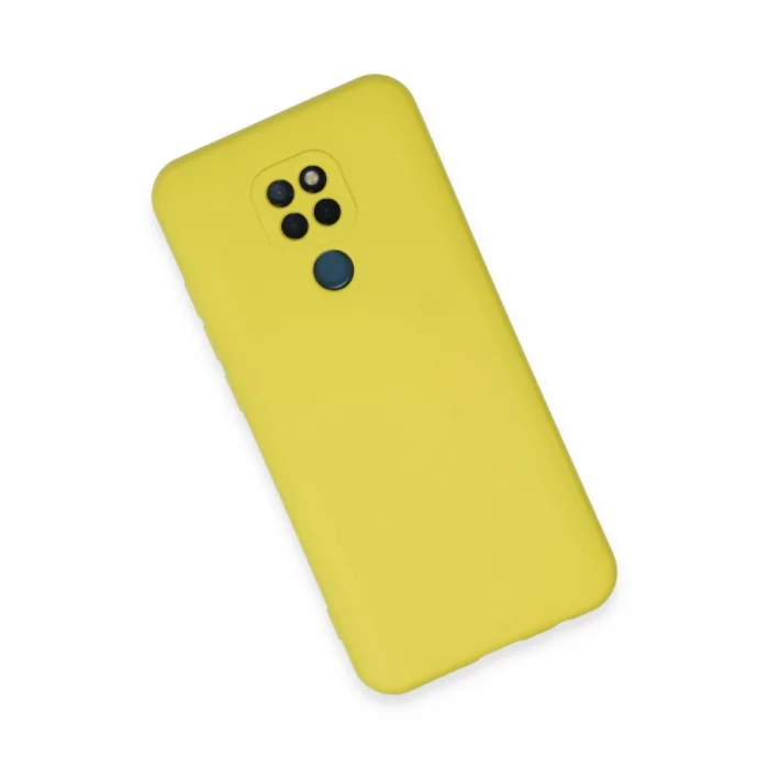 BUĞZ General Mobile Gm 20 Kılıf Nano İçi Kadife Silikon - Sarı