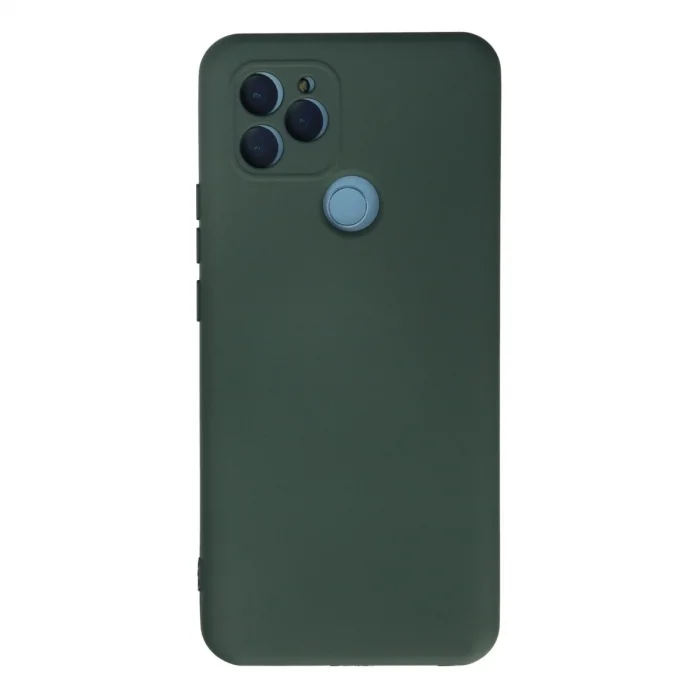 BUĞZ General Mobile Gm 21 Kılıf Nano İçi Kadife Silikon - Koyu Yeşil
