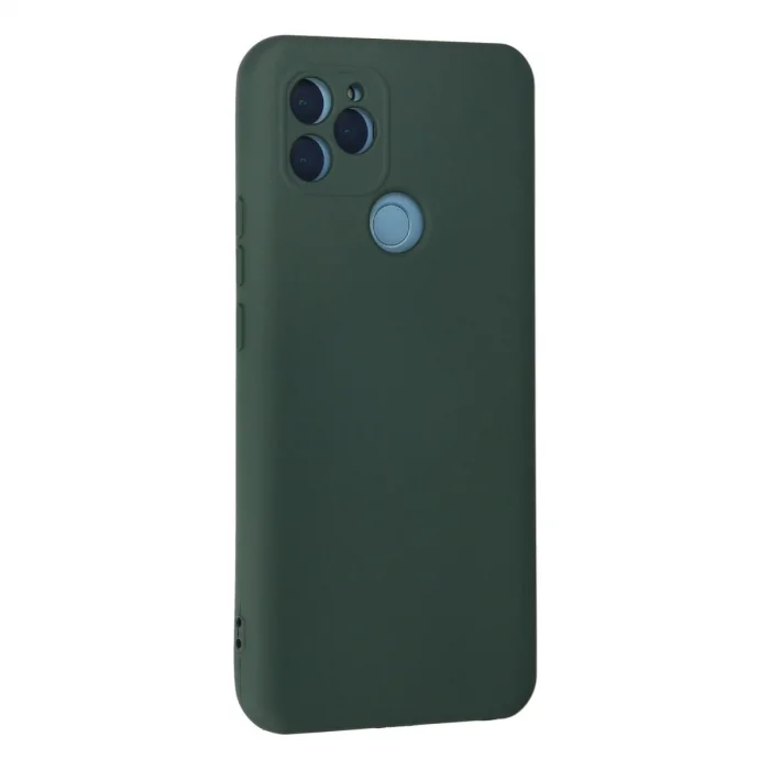 BUĞZ General Mobile Gm 21 Kılıf Nano İçi Kadife Silikon - Koyu Yeşil