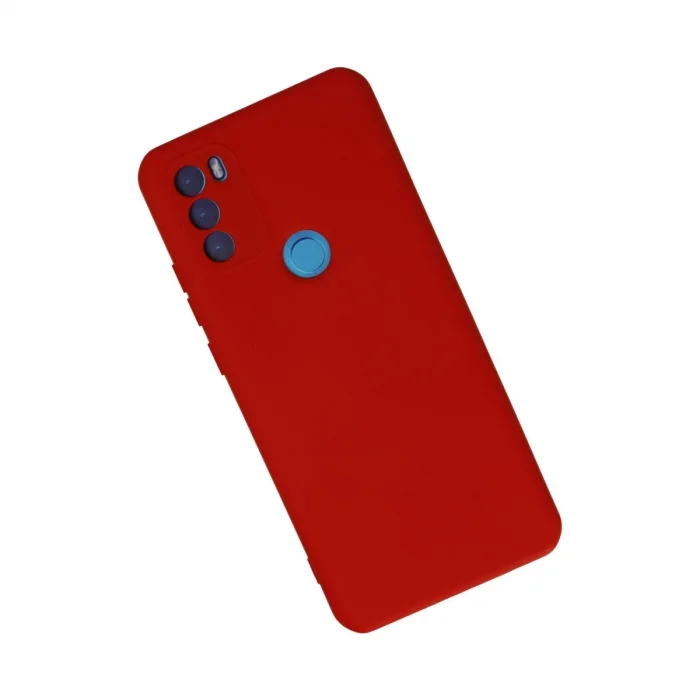BUĞZ General Mobile Gm 21 Plus Kılıf Nano İçi Kadife Silikon - Kırmızı