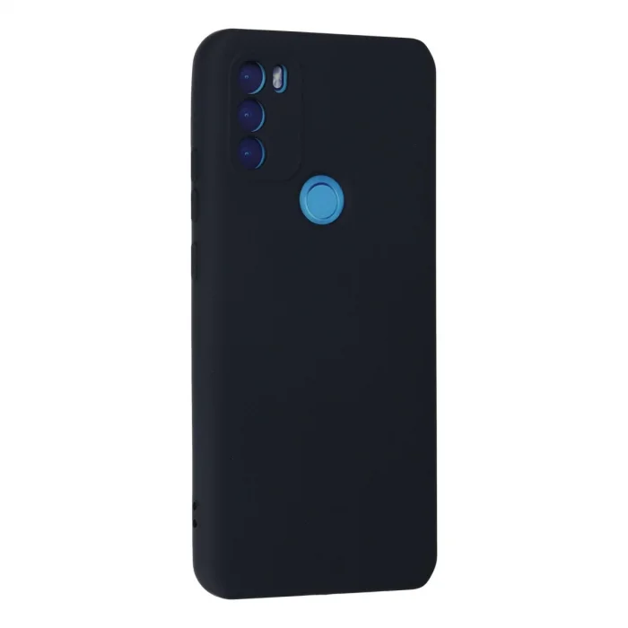 BUĞZ General Mobile Gm 21 Plus Kılıf Nano İçi Kadife Silikon - Lacivert