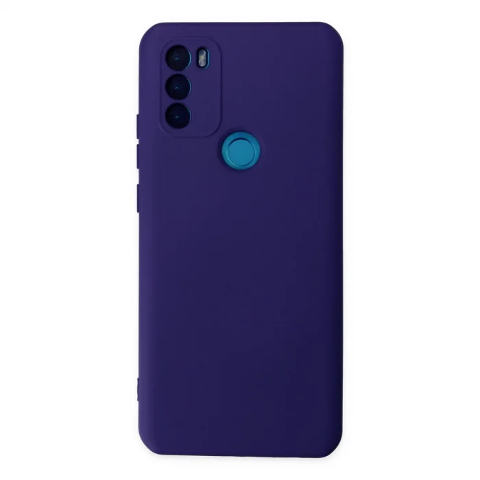 BUĞZ General Mobile Gm 21 Plus Kılıf Nano İçi Kadife Silikon - Mor
