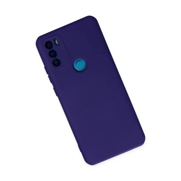 BUĞZ General Mobile Gm 21 Plus Kılıf Nano İçi Kadife Silikon - Mor