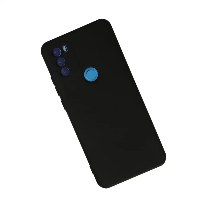 BUĞZ General Mobile Gm 21 Plus Kılıf Nano İçi Kadife Silikon - Siyah