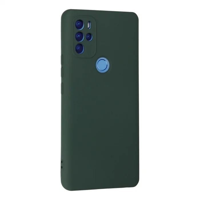 BUĞZ General Mobile Gm 21 Pro Kılıf Nano İçi Kadife Silikon - Koyu Yeşil