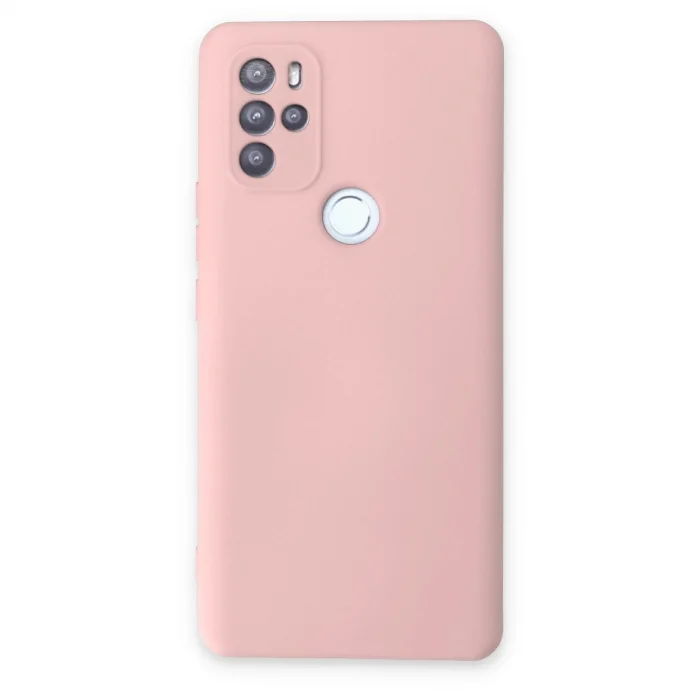 BUĞZ General Mobile Gm 21 Pro Kılıf Nano İçi Kadife Silikon - Pudra