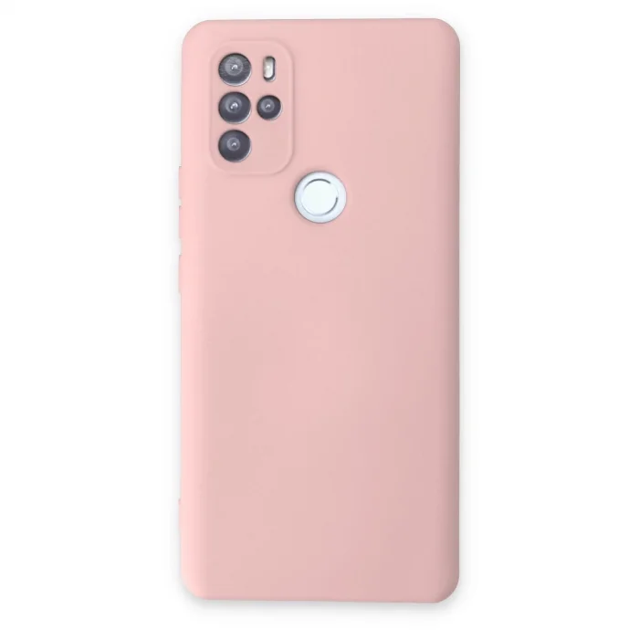 BUĞZ General Mobile Gm 21 Pro Kılıf Nano İçi Kadife Silikon - Pudra