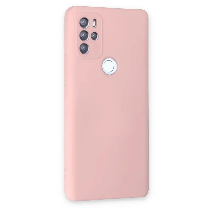 BUĞZ General Mobile Gm 21 Pro Kılıf Nano İçi Kadife Silikon - Pudra