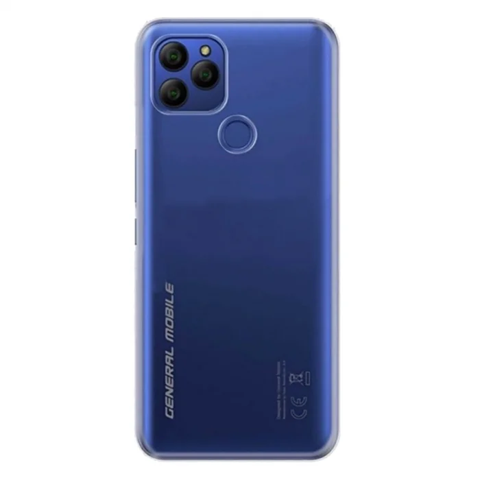 BUĞZ General Mobile Gm 22 Kılıf Lüx Şeffaf Silikon