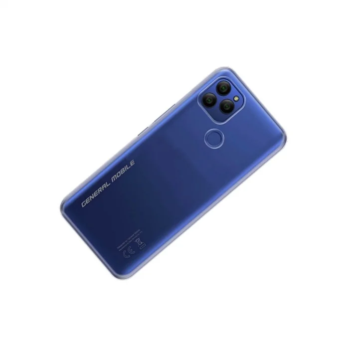 BUĞZ General Mobile Gm 22 Kılıf Lüx Şeffaf Silikon