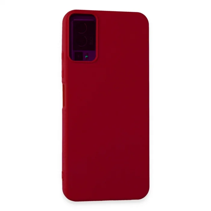 BUĞZ General Mobile Gm 23 Kılıf First Silikon - Kırmızı