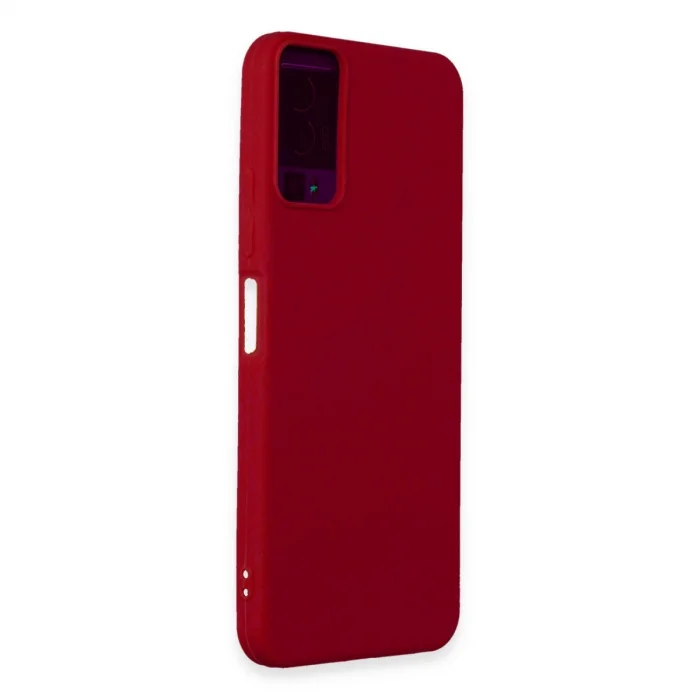 BUĞZ General Mobile Gm 23 Kılıf First Silikon - Kırmızı