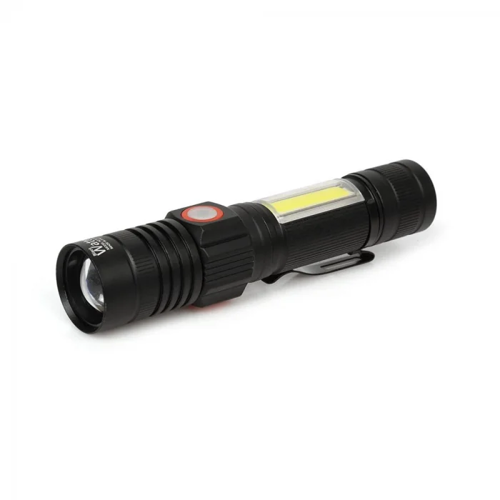 BUĞZ Geniş Açılı P50 Led Şarjlı EL Feneri Wt-601