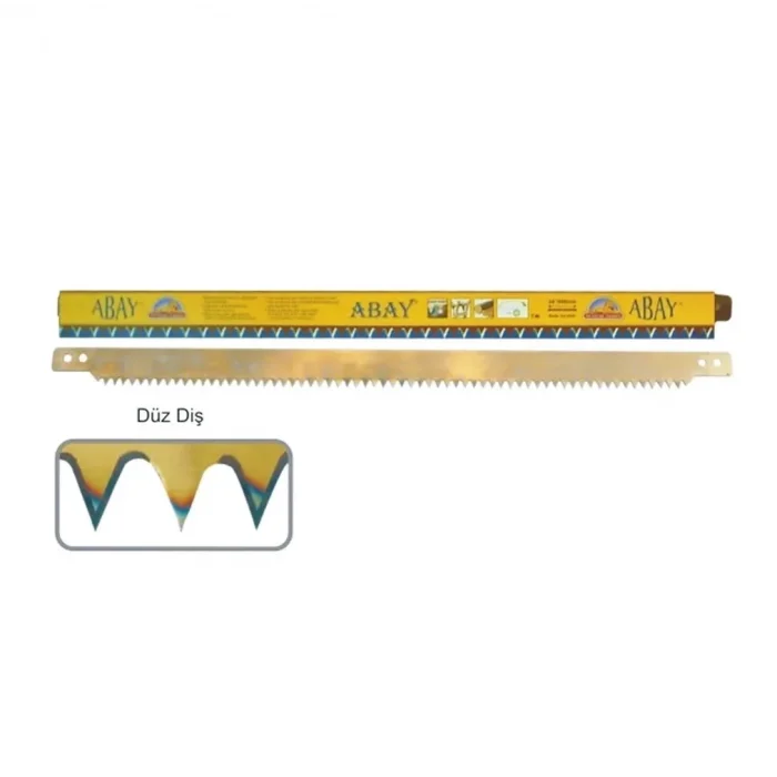 BUĞZ Geniş Kolastar Testere Ağzı - Düz Diş 60 Cm