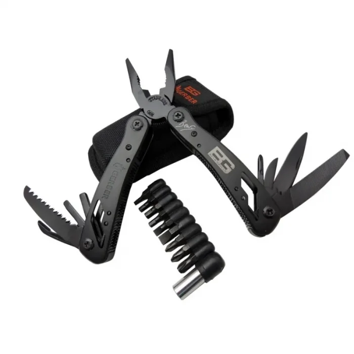 BUĞZ Eco Lounge Gerber SA-80 Knives Çok Amaçlı Pense / Çakı - Metal Gövde (Multitool)