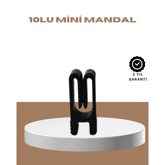 BUĞZ Gıda Saklama Mandalı Tazelik Koruyucu 10’lu Set